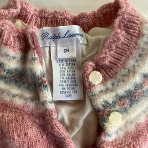 Ralph Lauren Baby Girl Sweater